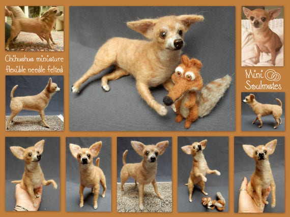 Chihuahua, 1:6 Scale Dogs