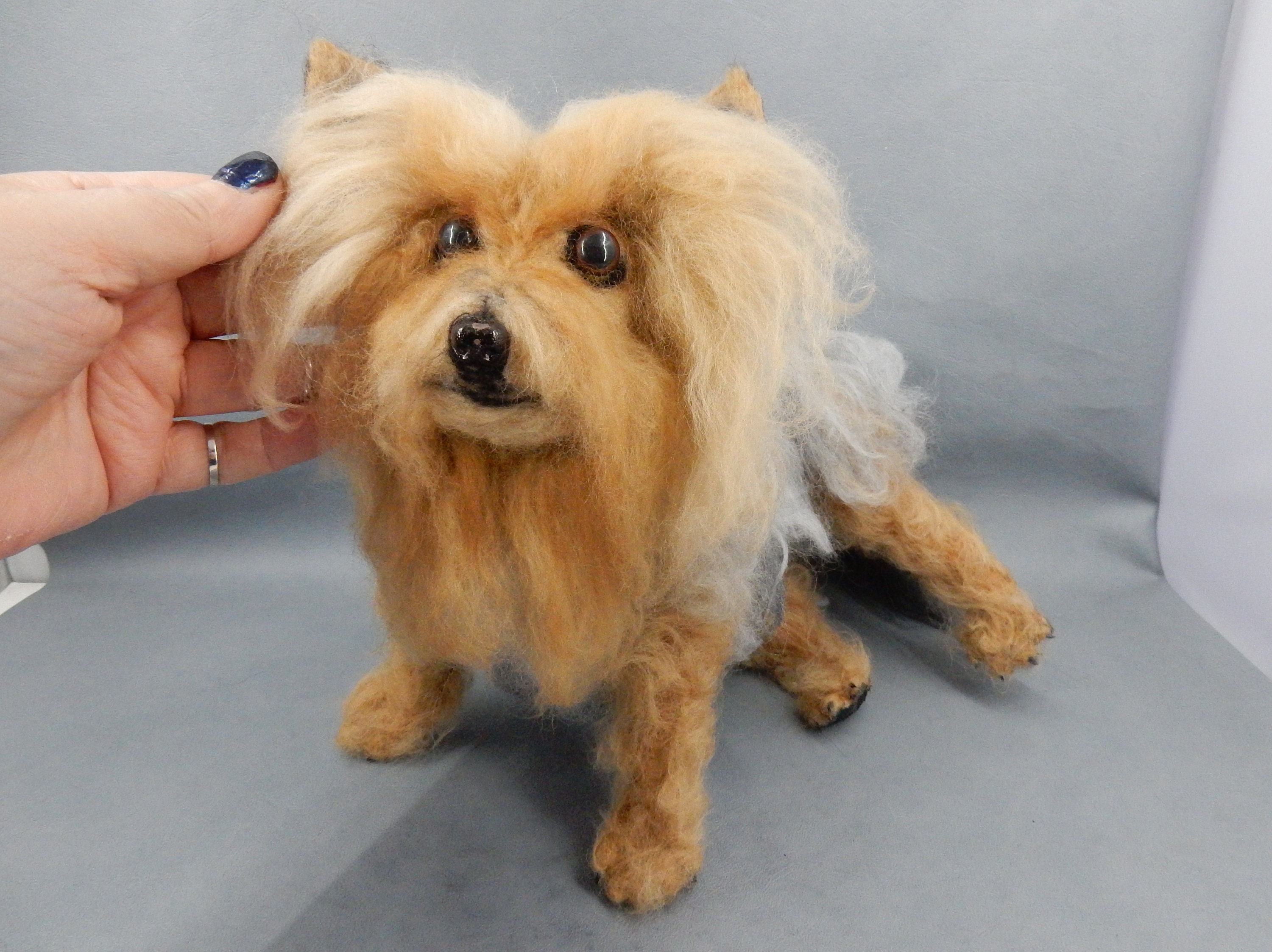 Download Free Pp Custom Small Dog Yorkie Terrier Chihuahua Felted Wool Needle Pin Cushion Ooak Felting Art Collectibles Delage Com Br