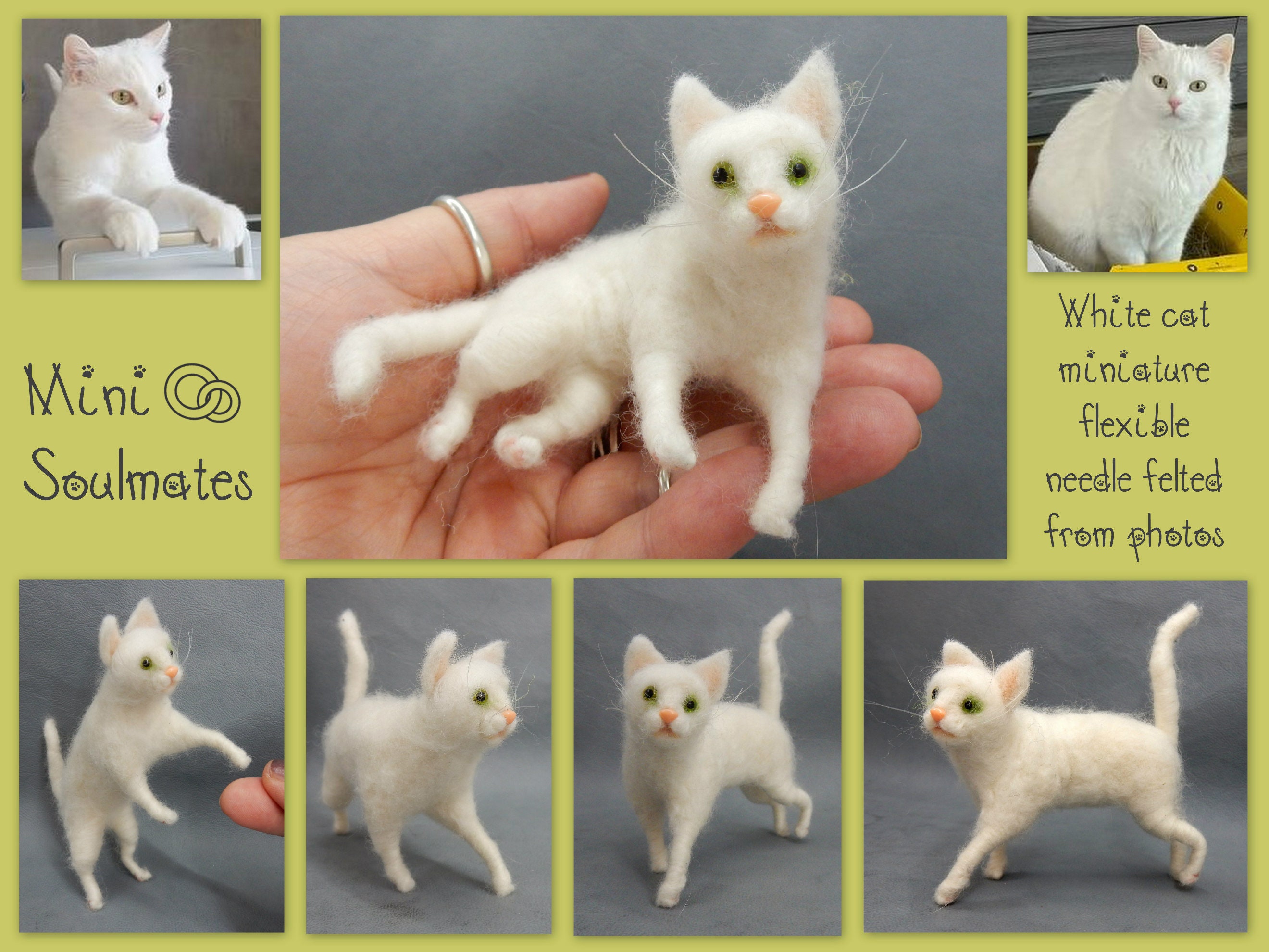 Felting a Mini Kitty From Your Cat's Fur : 10 Steps (with Pictures