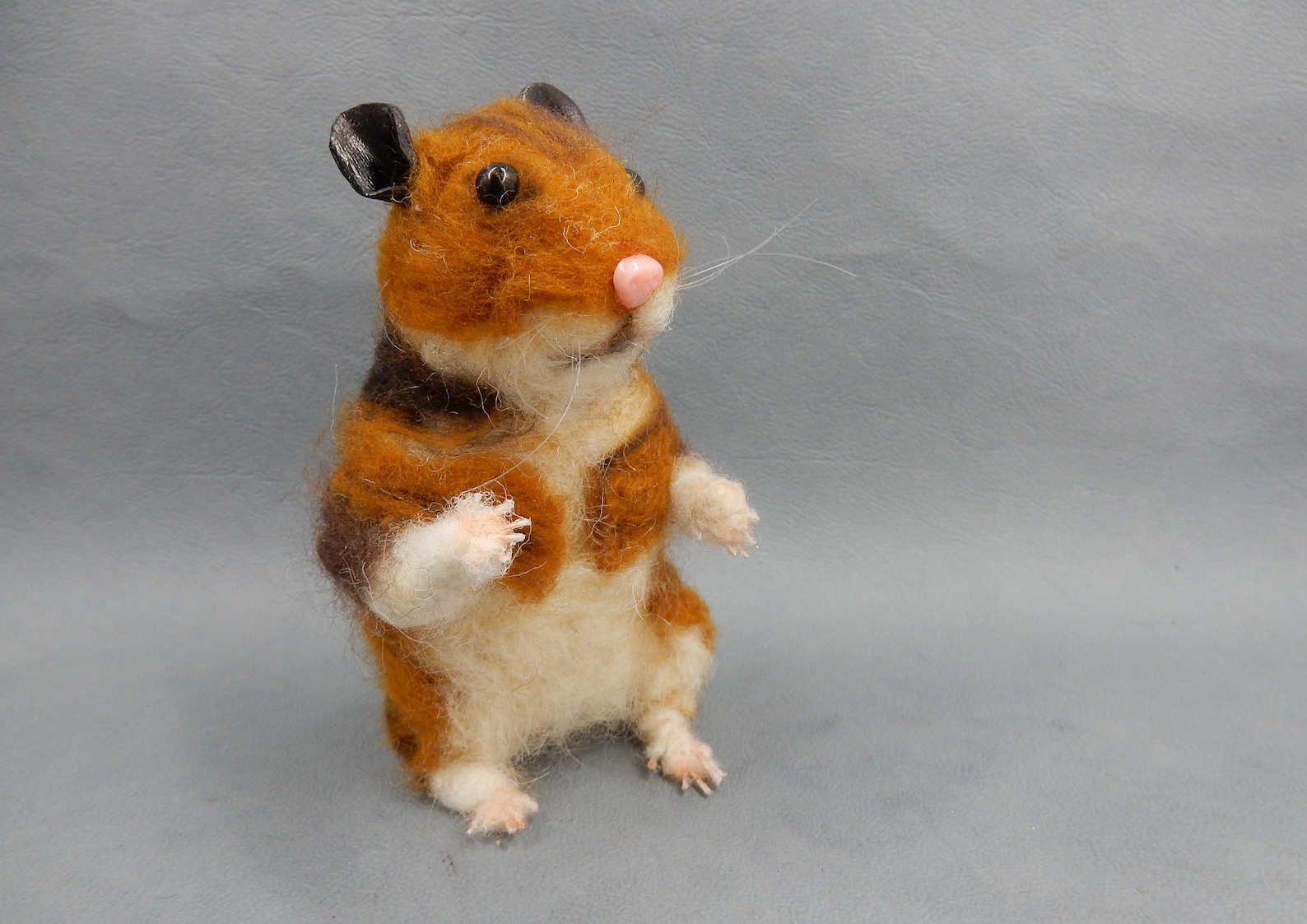 Needle felt Hamster replica lifesize effigy faux taxidermy Etsy