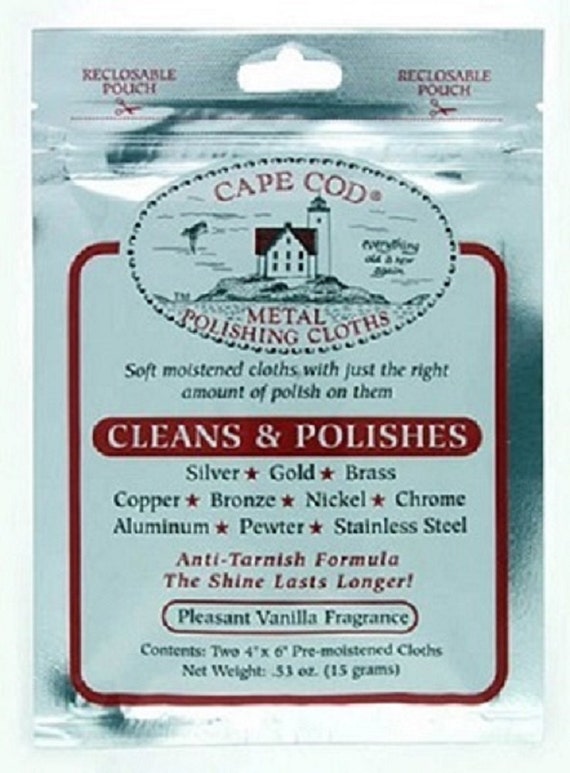 Cape Cod Polishing Cloth - 2 count