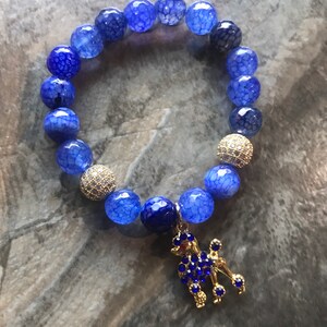 Sigma Gamma Rho Bracelet with poodle charm