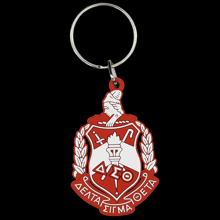 Delta Sigma Theta Crest Keychain