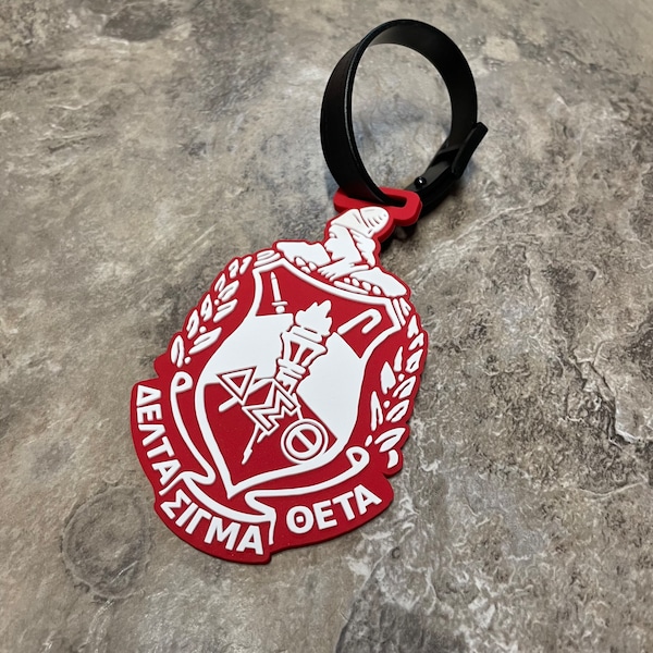 Delta Shield luggage Tag