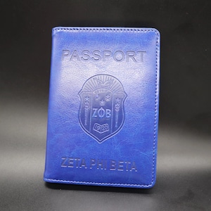 Zeta passport cover – Forever Southern Royalty