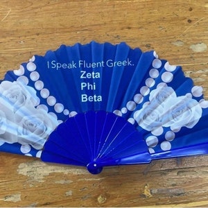 Zeta Phi Beta fan - I speak fluent Greek w/ pearls