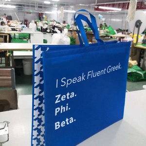 Zeta Phi Beta - shopping bag