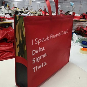 Delta Sigma Theta - shopping bag