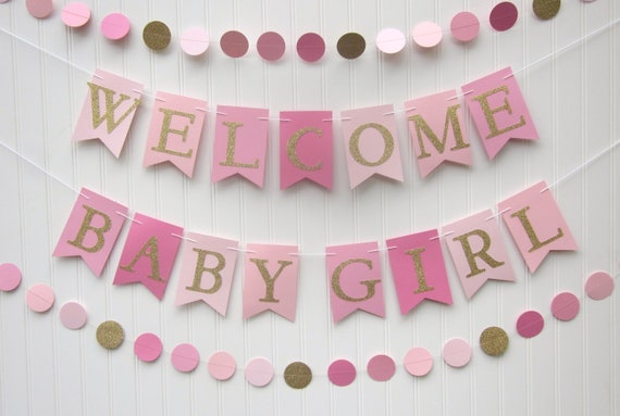 Welcome Baby Girl Banner Keen Rsd7 Org