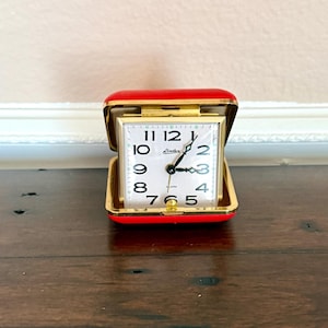Vintage Linden Travel Alarm Clock - Etsy