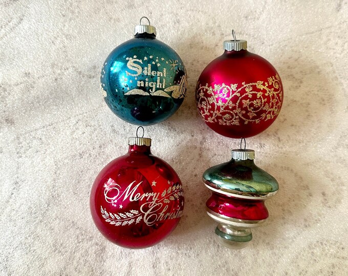 Vintage Shiny Brite Ornaments Etsy