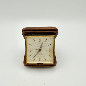 Seth Thomas Germany Seven Jewels Travel Alarm Front