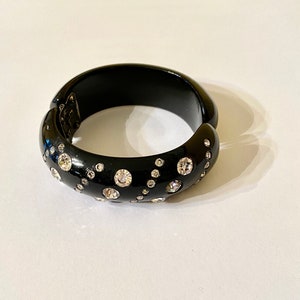 Sale: Vintage Unsigned Weiss Clamper Bracelet