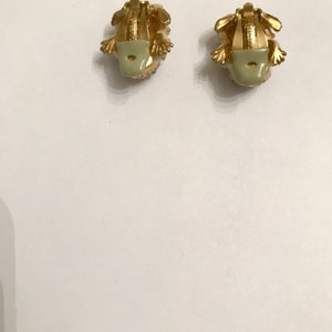 Sale: Vintage Ciner Frog Earrings | Etsy