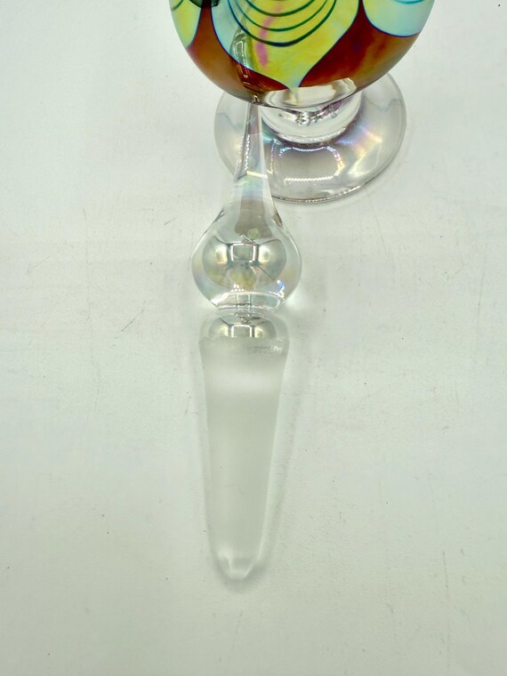 Stuart Abelman Pulled Feather Perfume Bottle - image 7