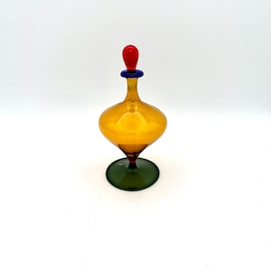 Vintage Glass Perfume Bottle