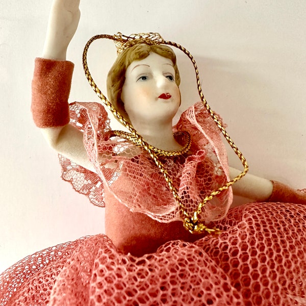 Vintage Ballerina Ornament