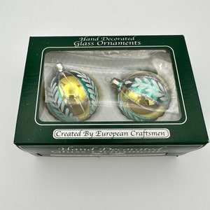 Vintage Glass Christmas Ornaments
