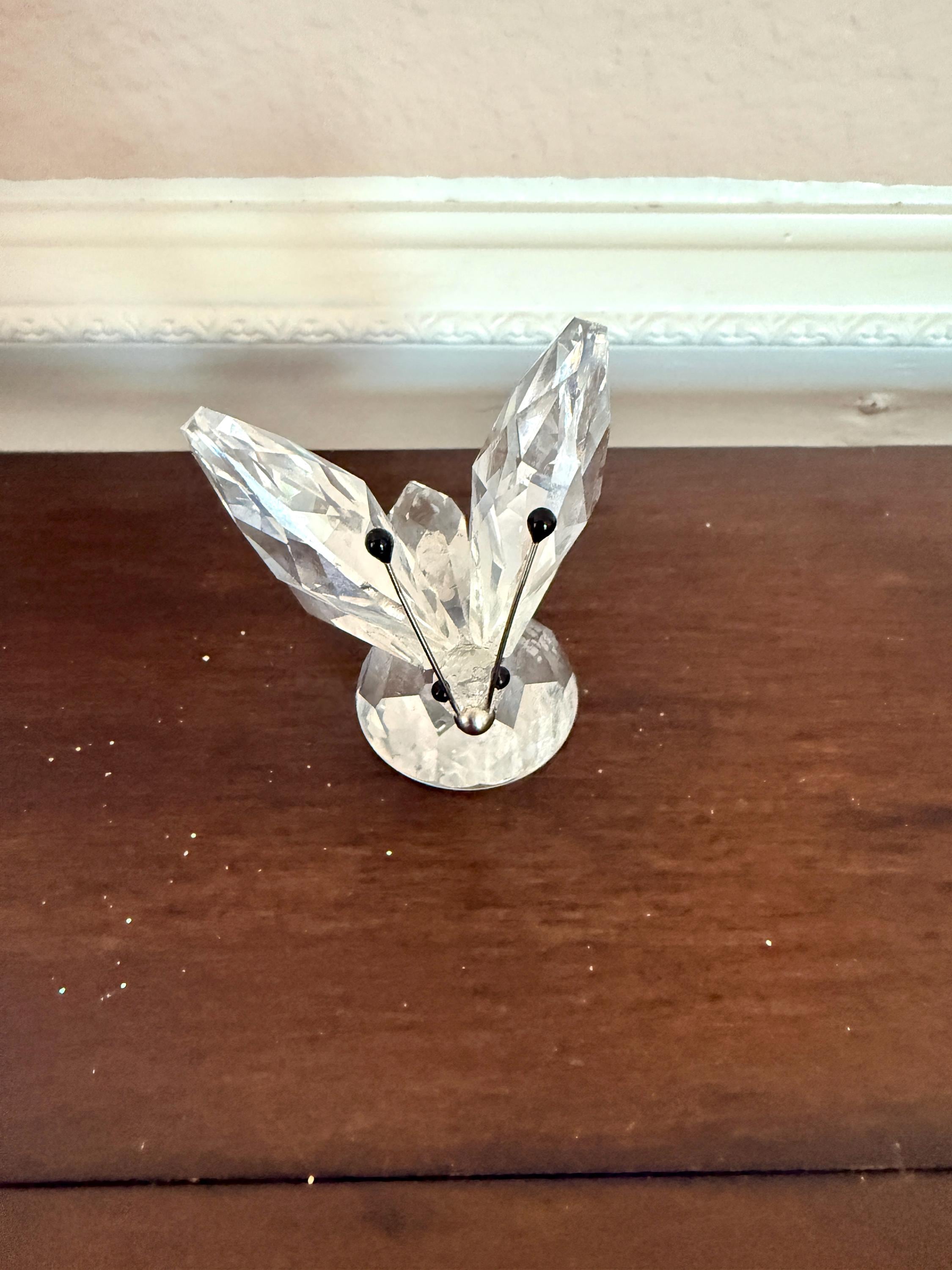 Swarovski Crystal Figurines Butterfly - Etsy