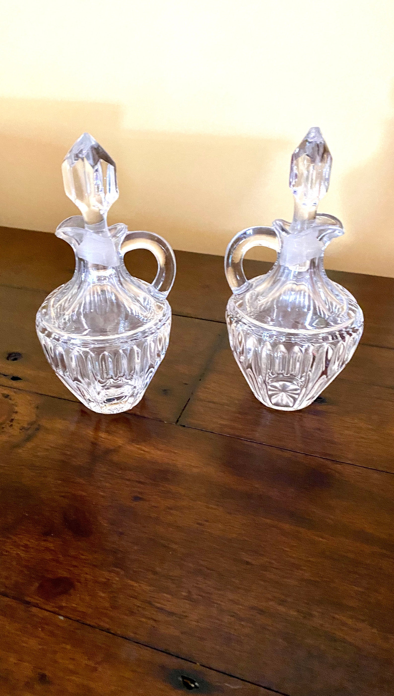 Vintage Princess House Oil and Vinegar Cruets Etsy