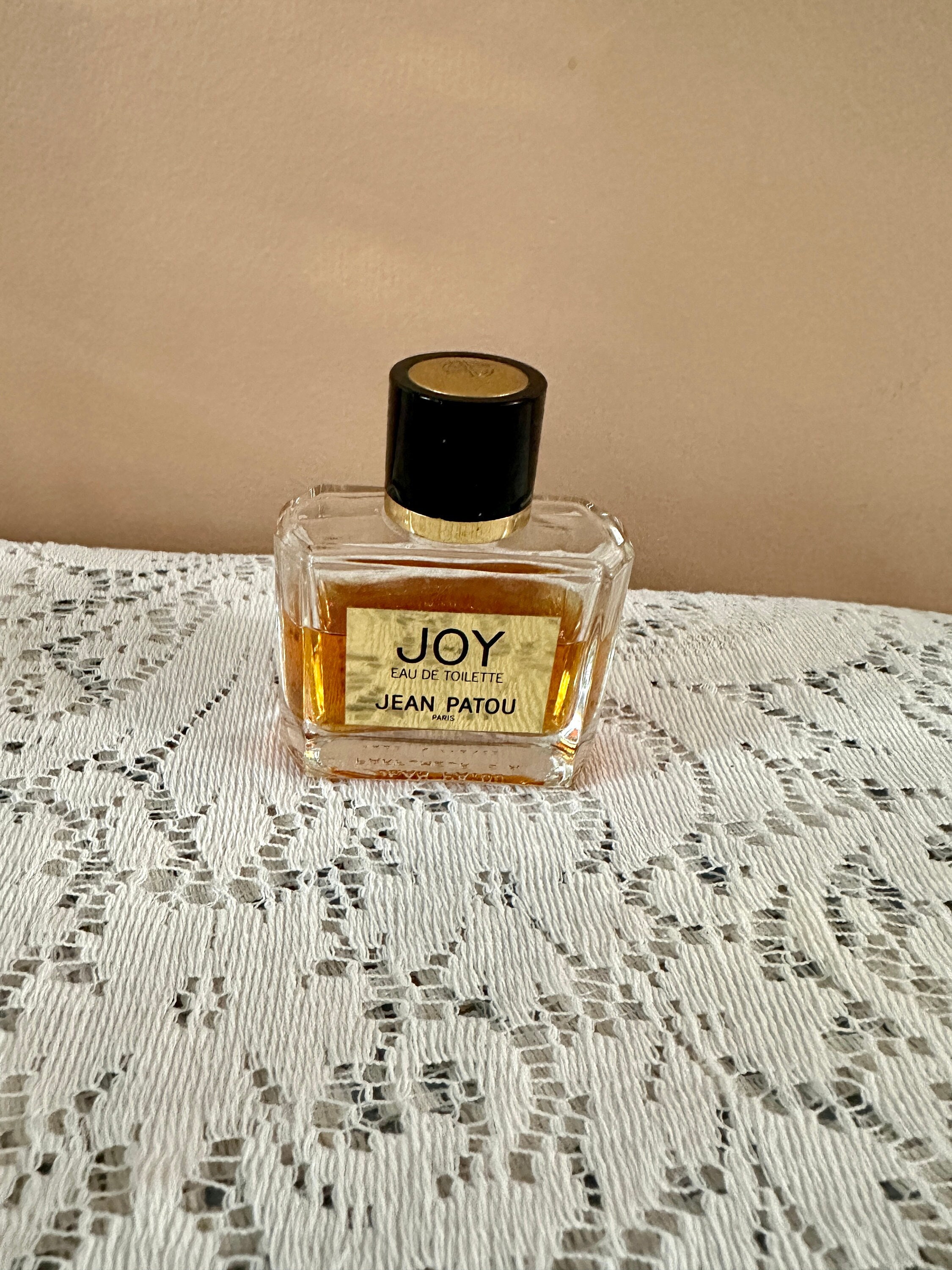 JOY PATOU COCO CHANEL PERFUME BOTTLE MINIATURE LATI YELLOW BARBIE