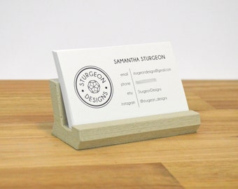 Concrete Business Card Holder