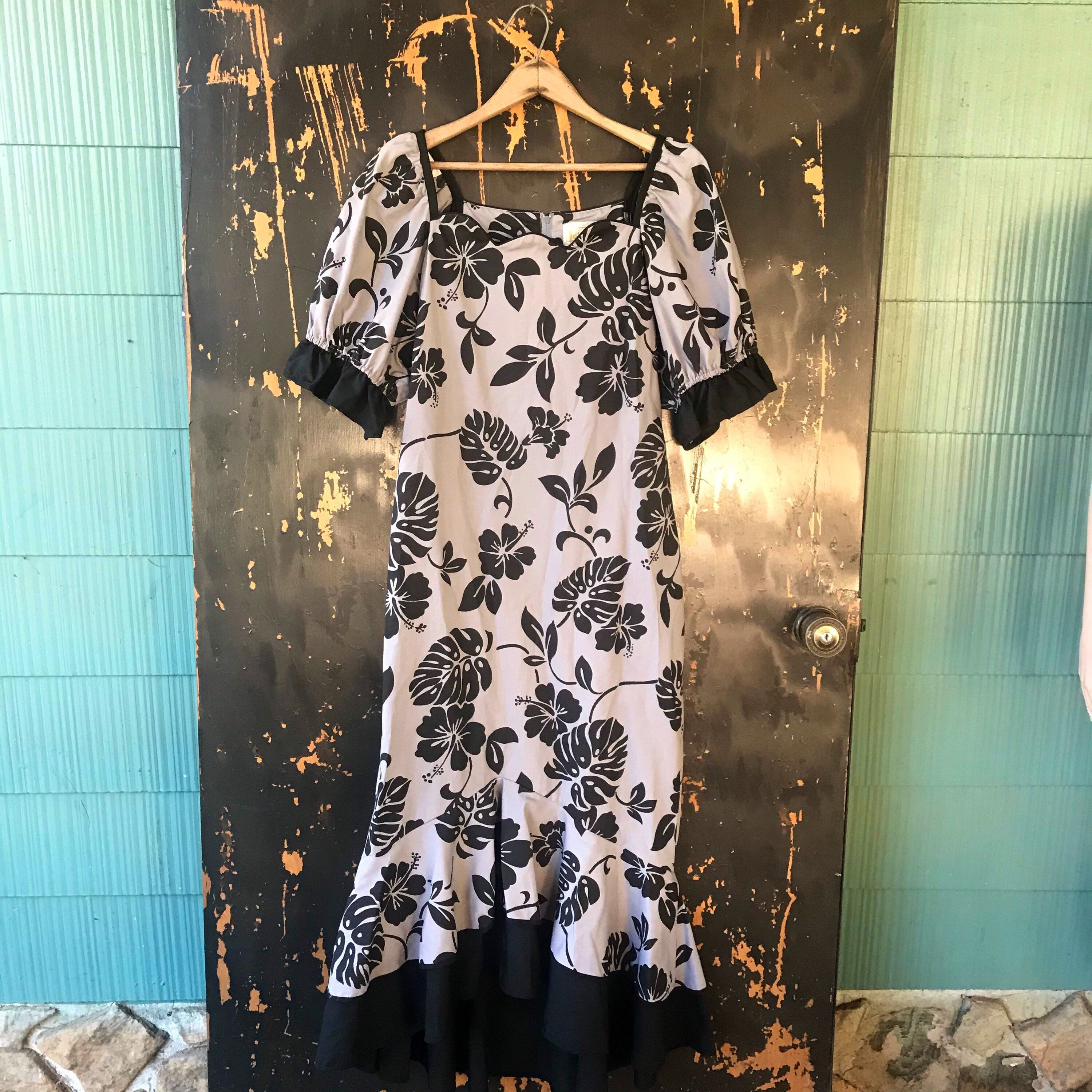 70s vintage hawaiian dress ハワイアン　黒 il_fullxfull.2910278409_hcih.jpg