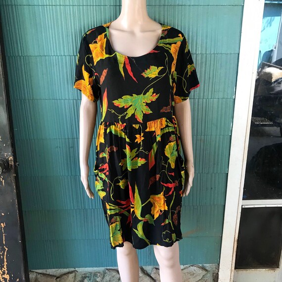 birds of paradise mini dress Yellow The Label  Bird of Paradise Beaded Mini L