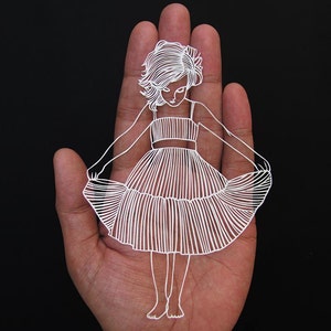 Shipping Free - Papercut - Paper-cut - Art - Papercutting