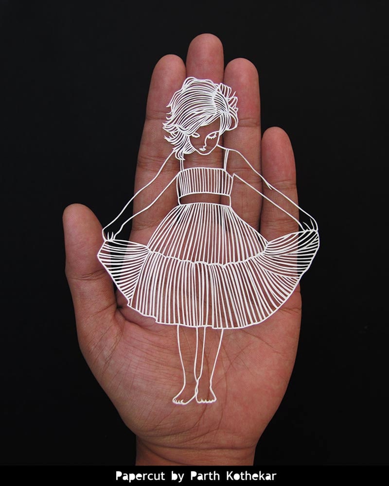 Shipping Free Papercut Paper-cut Art Papercutting Papercraft