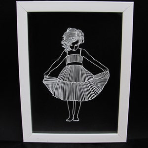 Shipping Free Papercut Paper-cut art Papercutting Papercraft Paperart Handmade Handcut Papercraft Paper illustration image 2