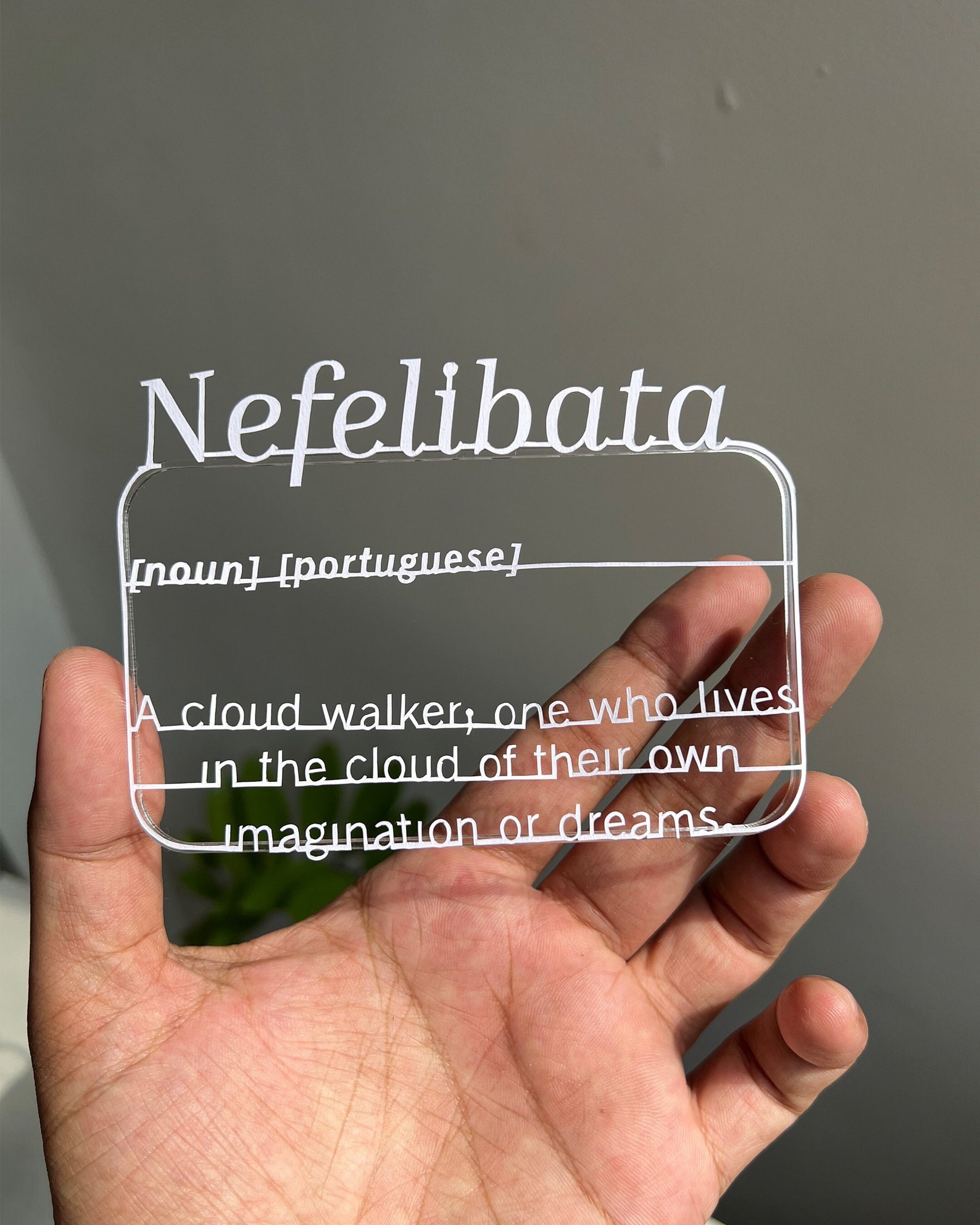 Nefelibata Papercut Inspirational Quote Papercutting Template Etsy