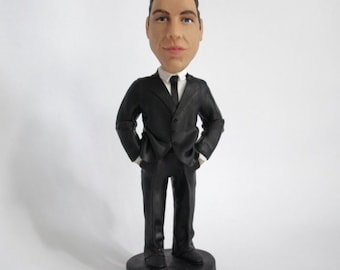 Custom Bobbleheads and Figurines with your looks - Businessman - Customized Birthday, Anniversary or Business gift - Personalized Bobblehead