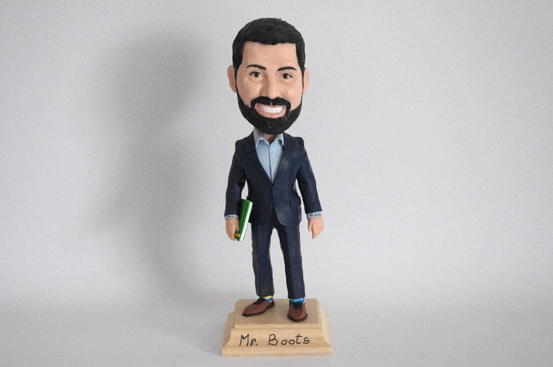 Custom Bobbleheads and Figurines with your looks Customized Birthday, Anniversary or Business gift Personalized Bobblehead image 7