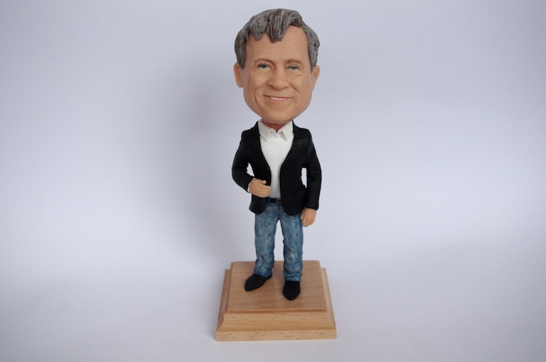 Custom Bobbleheads and Figurines with your looks Customized Birthday, Anniversary or Business gift Personalized Bobblehead image 1