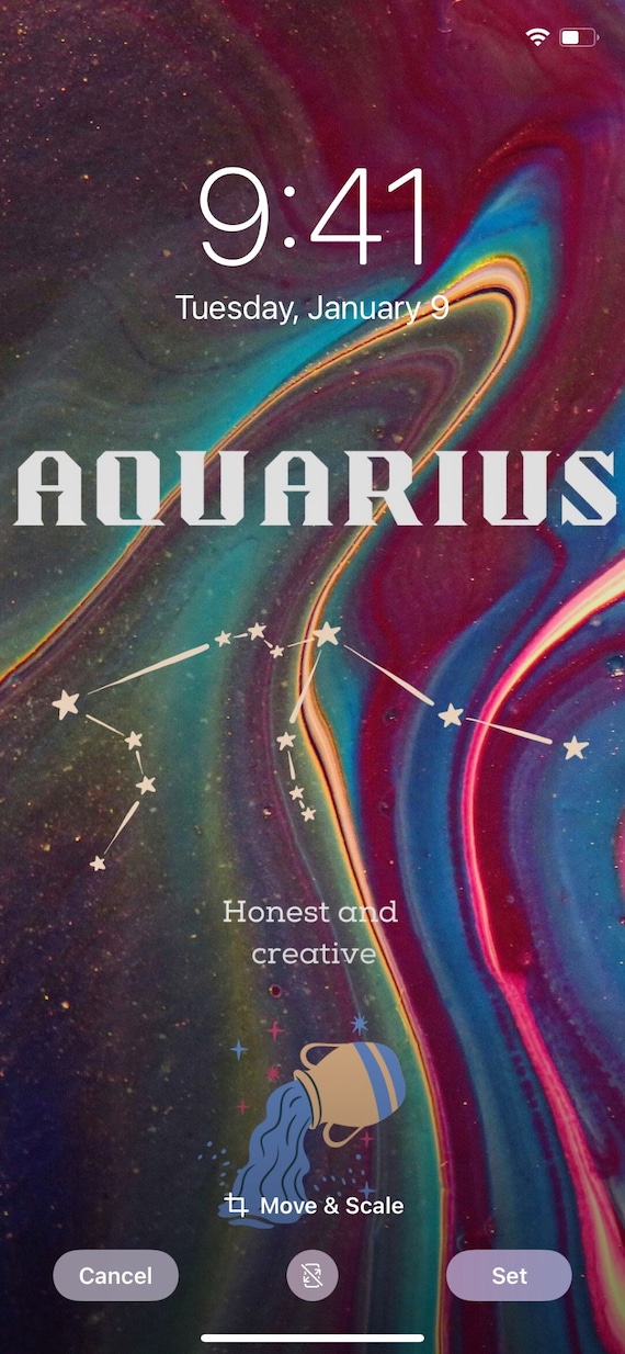 AQUARIUS ZODIAC SIGN Phone Lock Screen/wallpaper Digital - Etsy Canada AQUARIUS ZODIAC SIGN Phone Lock Screen/wallpaper Digital - Etsy Canada