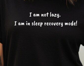 Sleep recovery mode Women's Favorite Tee - Funny quirky sleep nap T-Shirt Gift