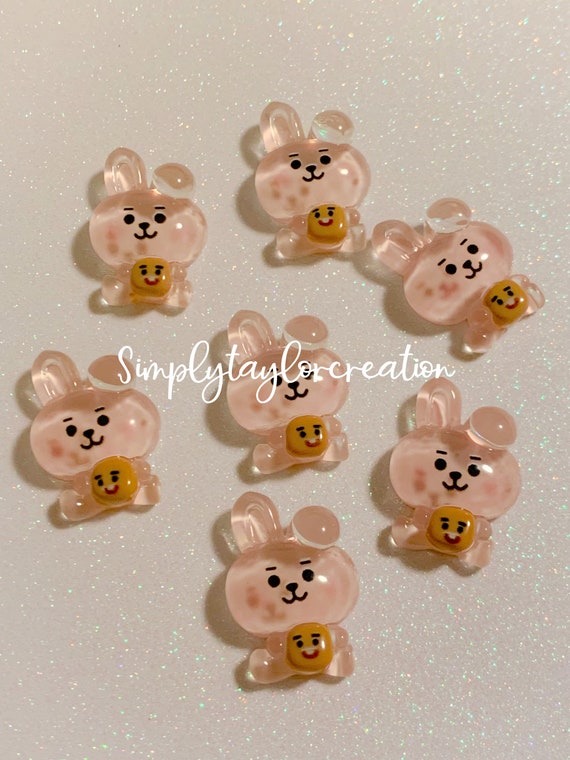 Bt21 Transparency Charm | Koya | Rj | Shooky | Mang | Chimmy