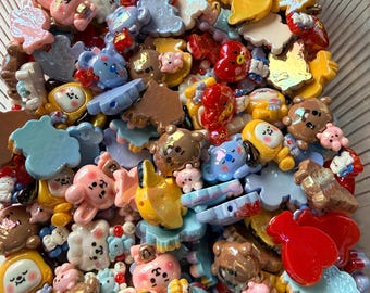 Bt21 bead charm | Koya | Rj | Shooky | Mang | Chimmy | Tata | Cooky