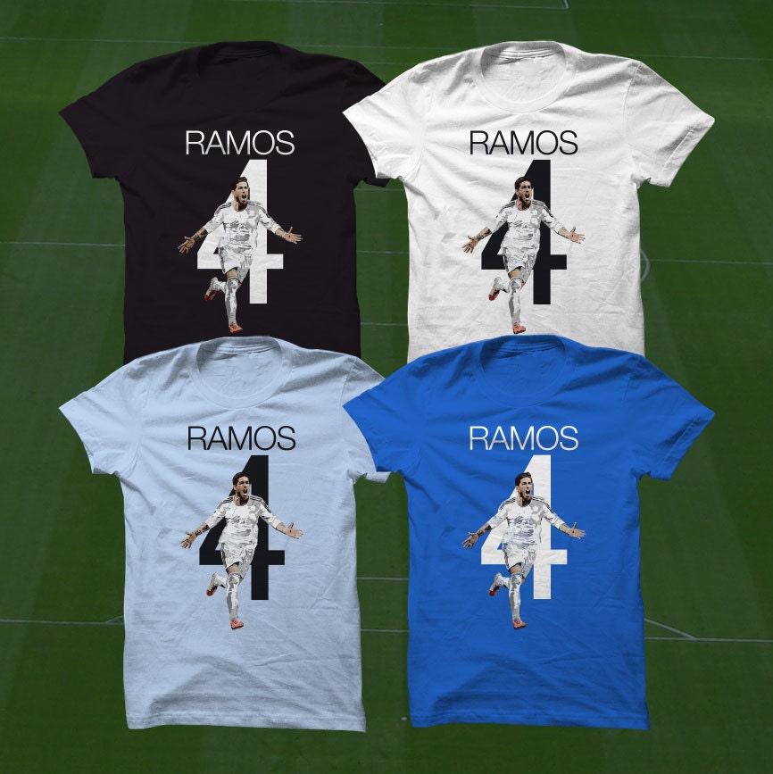 Sergio Ramos Madrid 4 T-shirt RMCF 