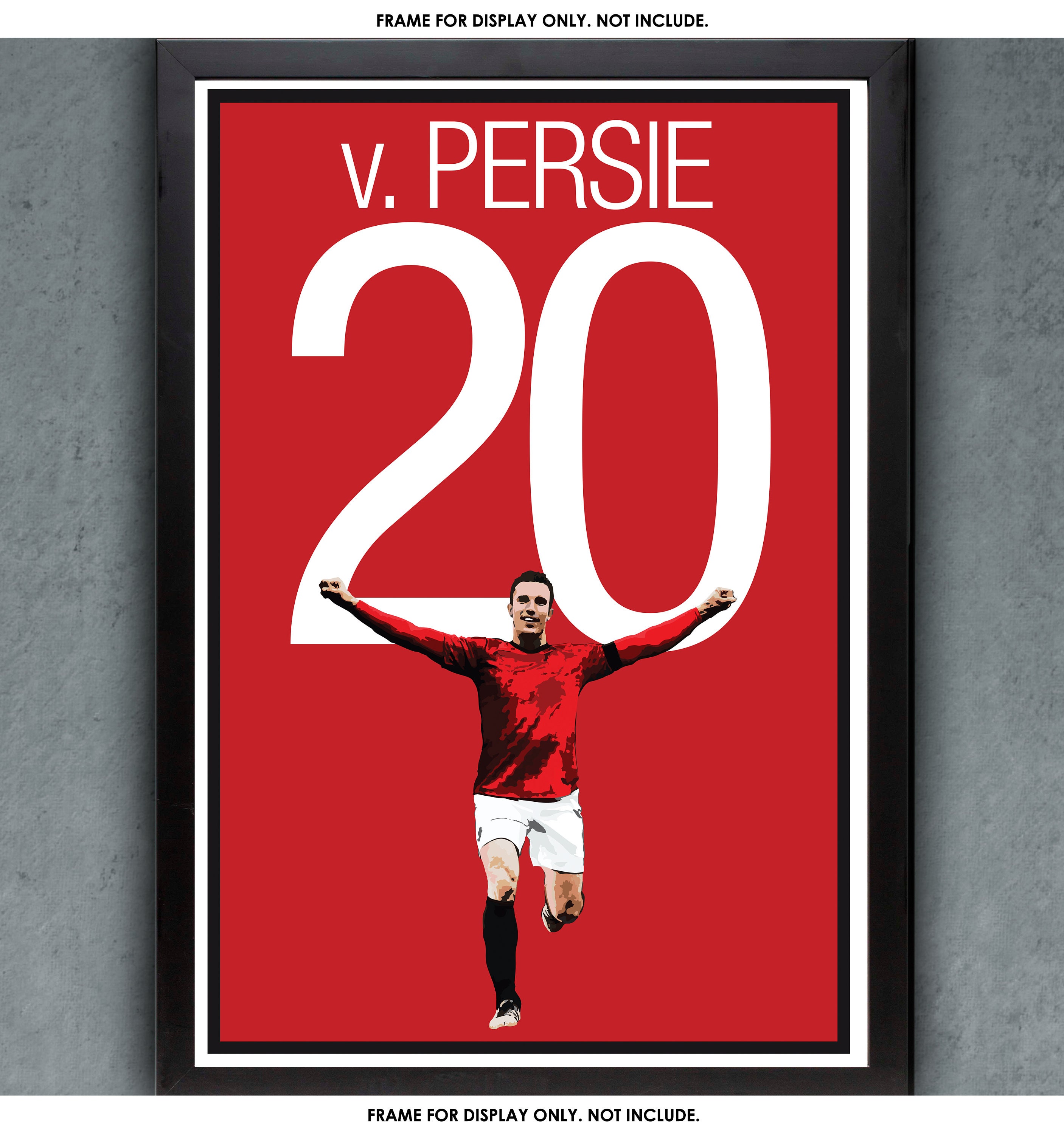 Promo SOCCERSTARZ Manchester United Robin Van Persie Original RARE