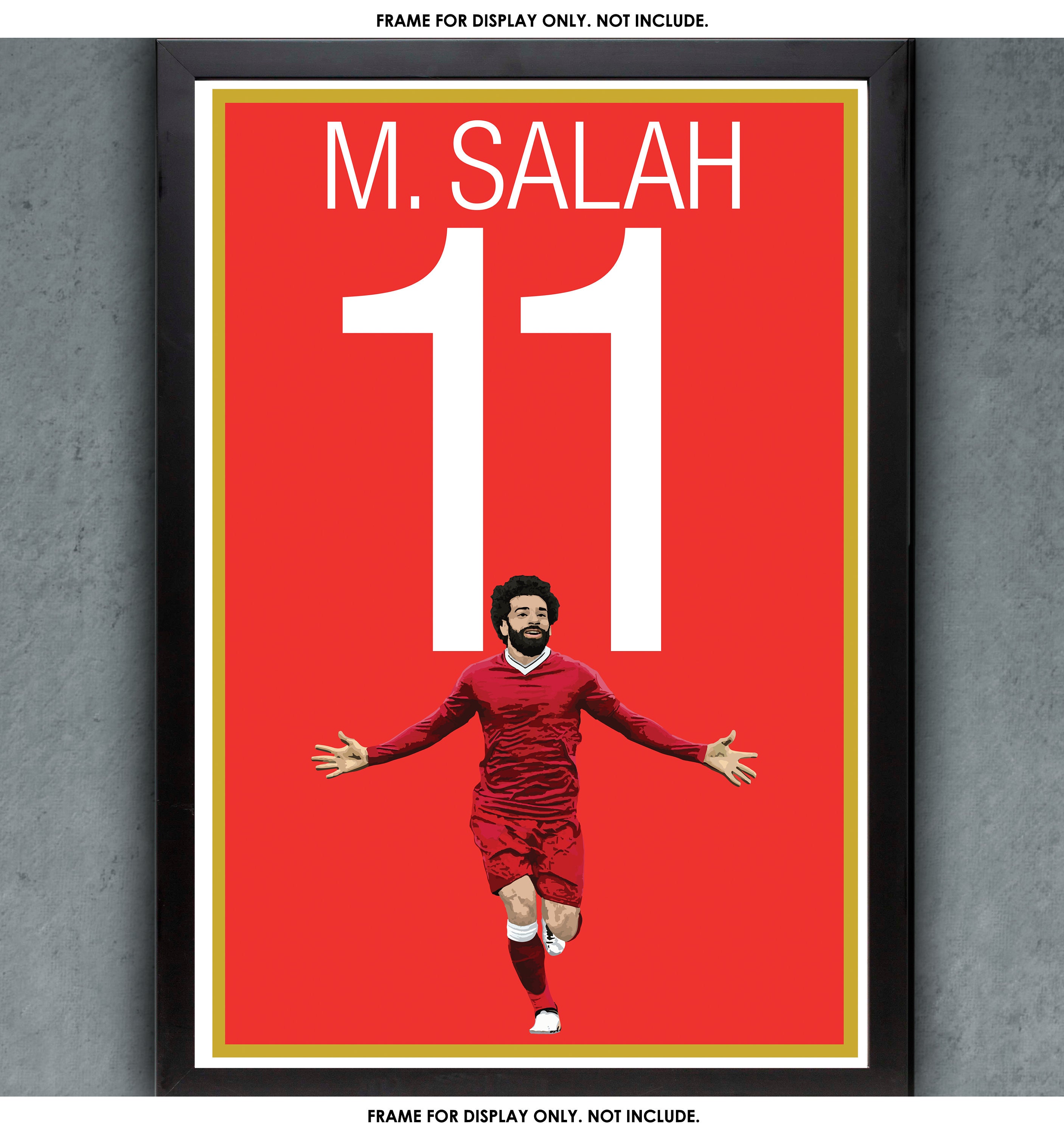 楽天市場】ポップアートフレーム Mohamed Salah モハメド