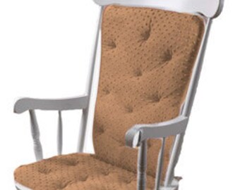 Minky Dot Rocking Chair Cushion