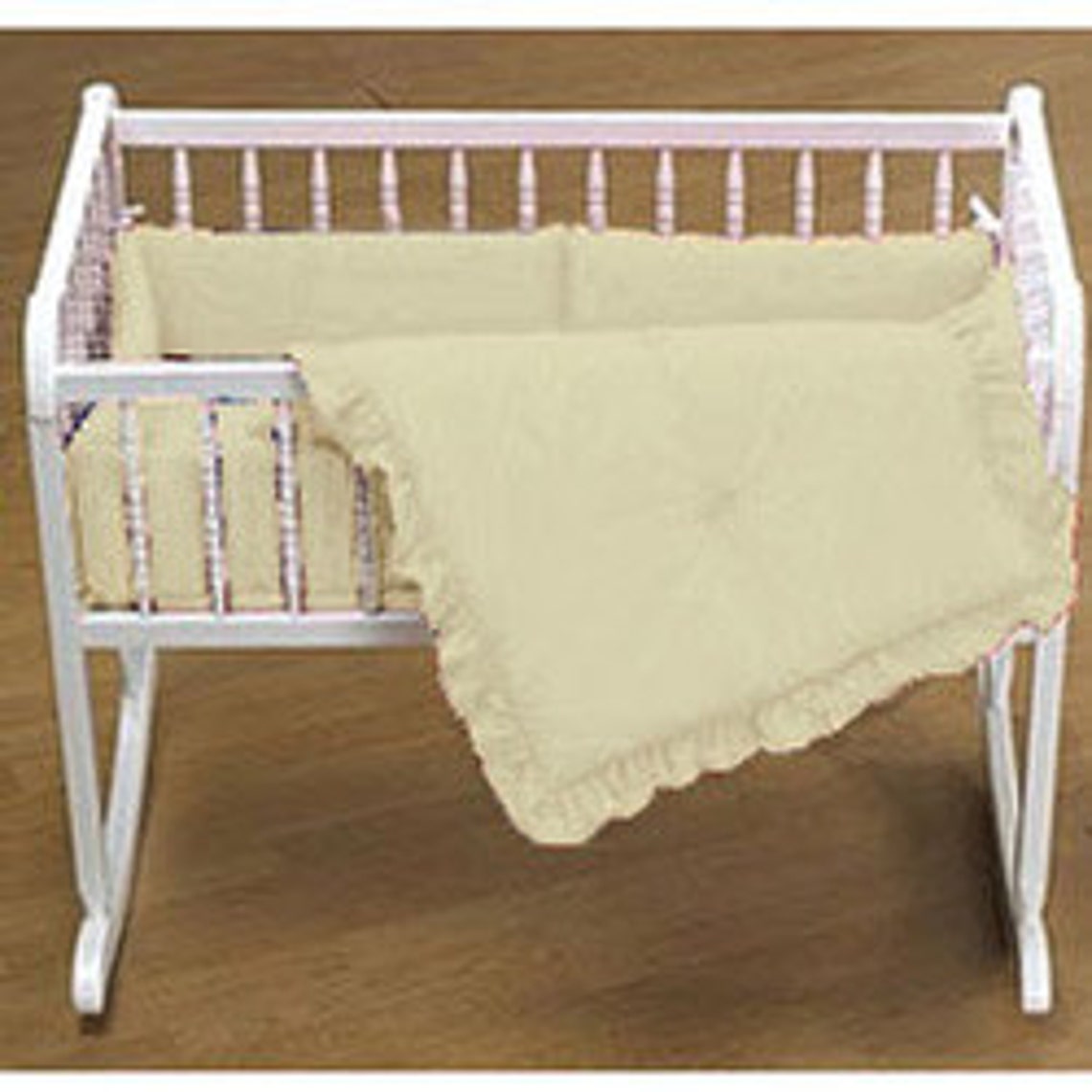 Solid Color Cradle Bedding Etsy