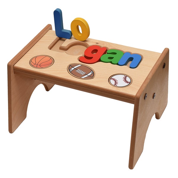 Childrens Step Stool Etsy