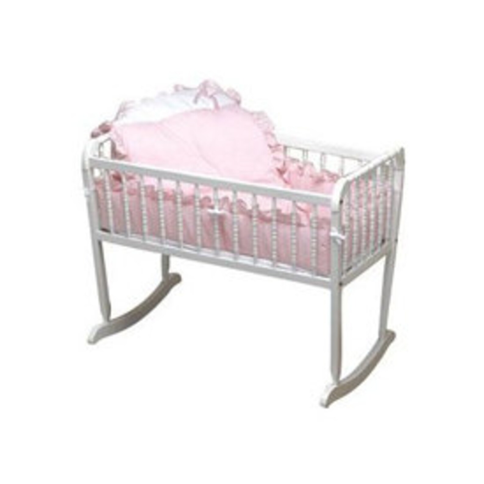 Pretty Pique Cradle Bedding Etsy