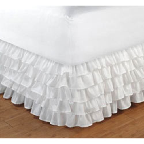 Baby Pink and White Ruffled Crib Skirt for Girls Crib Dust Etsy