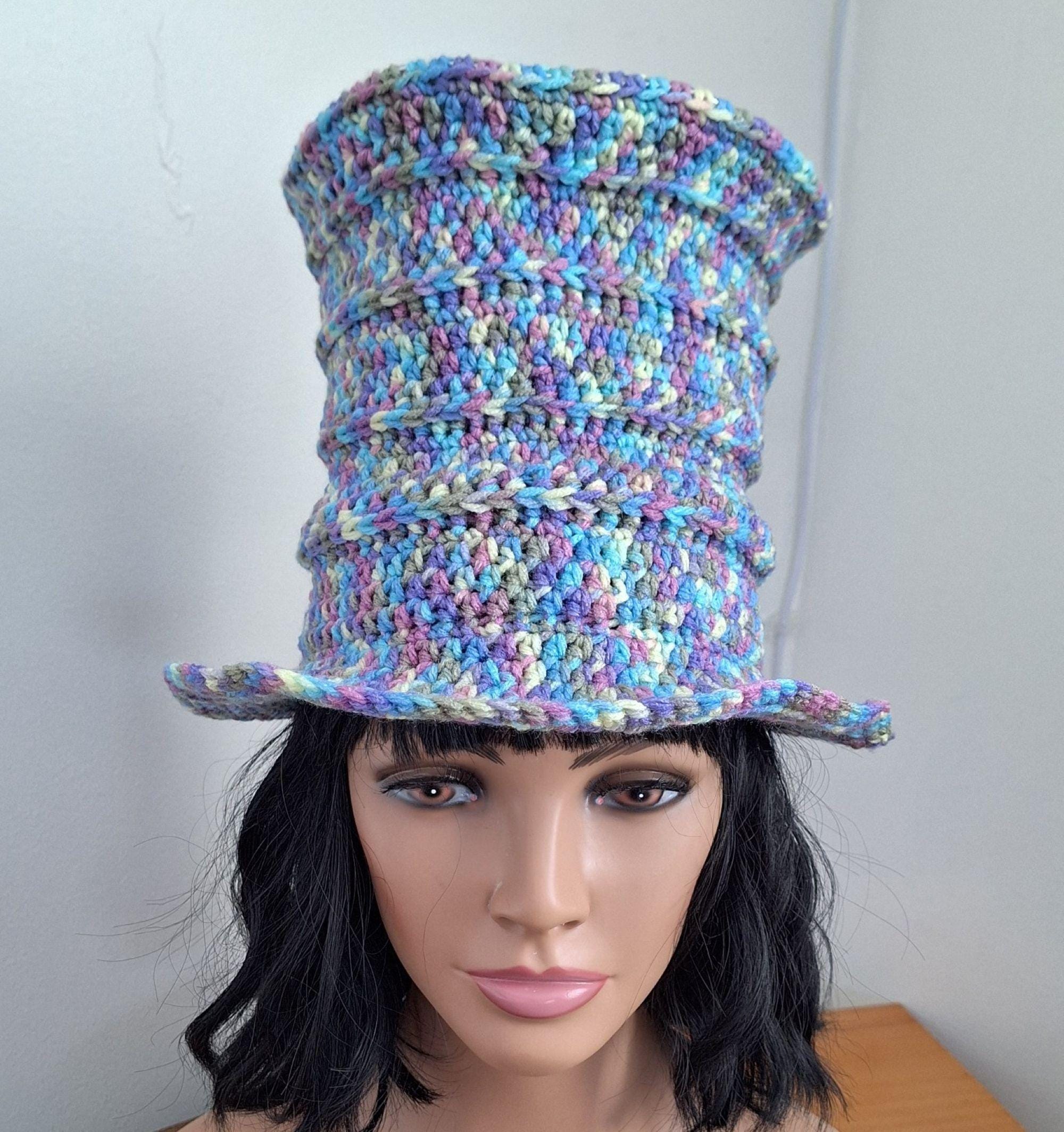 The Hatter “Magician Hat” NWT 100% Wool The Magician Performed High Hat Polyster Halloween Top Hat  main image 2