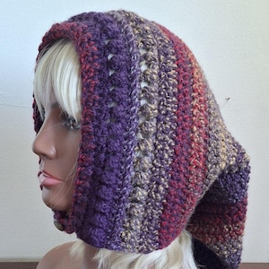 In Stock - Crochet Pixie Hood – Fairy Elf Slouchy Hat, Festival Cosplay