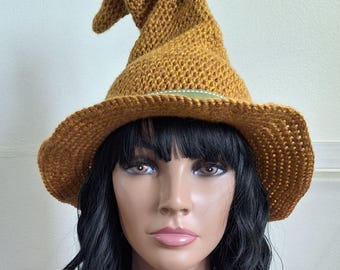 In Stock - Witch Slouchy Hat: Wire Brim - Adult Halloween Costume